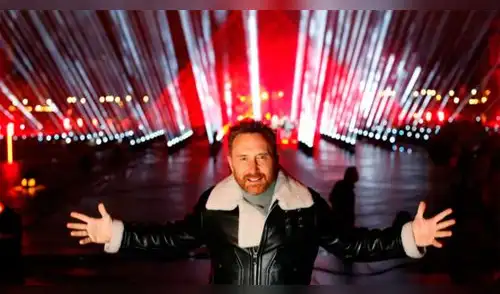 David Guetta ofreció concierto benéfico en Año Nuevo. elpopular.pe