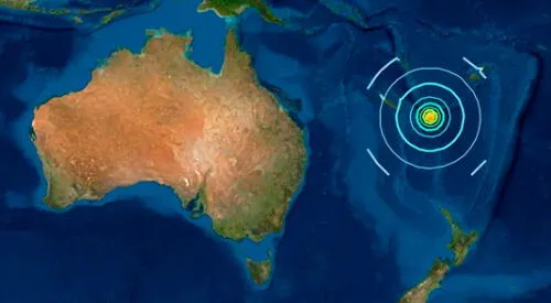 El Centro de Alerta de Tsunamis del Pacífico emitió un aviso de tsunami. elpopular.pe