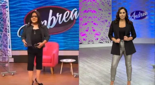 Andrea Llosa reclama a equipo de producción. elpopular.pe