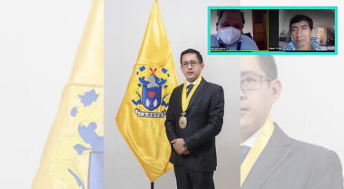 Regidor protagoniza bochornoso momento en charla virtual. elpopular.pe