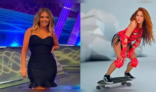La conductora Johanna San Miguel sorprende a todos sus seguidores en Instagram al mostrar su habilidad con el skate. elpopular.pe