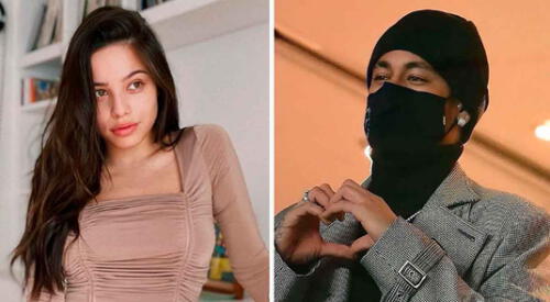 Neymar y Emilia Mernes estuvieron en la fiesta de 500 personas que organizó el brasileño. elpopular.pe