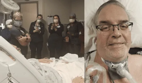 EE.UU.: Hombre con COVID-19 despertó del coma después de casi dos meses y cancela su propio funeral. elpopular.pe