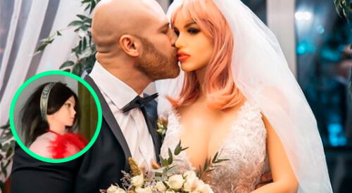 Yuri Tolochko se casó con Margo, una muñeca inflable en noviembre de 2020. Sin embargo, Margo se rompió antes de Navidad. elpopular.pe