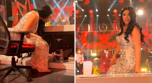 Karen Schwarz reveló lo que sucede durante el detrás de cámaras de Yo Soy. elpopular.pe