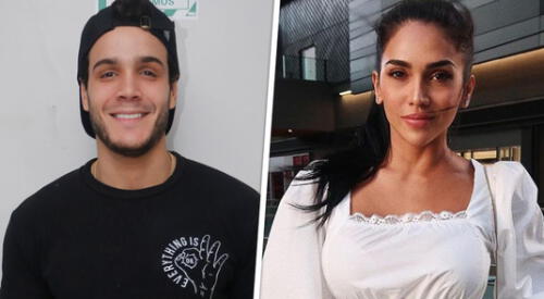 Mario Irivarren y Vania Bludau hacen videollamada. elpopular.pe