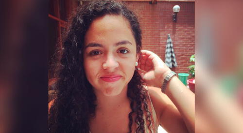 María Alejandra Velarde viene recibiendo un tratamiento con medicinas y una cánula de alto flujo, pero, según le explicó el médico, requiere de forma urgente una cama UCI con ventilador mecánico. elpopular.pe