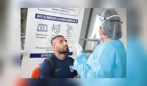 Ballon pasa las pruebas de COVID 19 y queda listo para cotejo de mañana. elpopular.pe