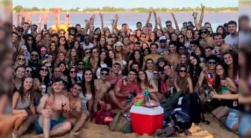 El encuentro se realizó el miércoles a orillas del Río Paraná, Argentina. elpopular.pe