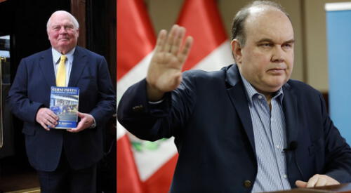 James Sherwood, relató que López Aliaga su y él se reunieron en Palacio antes de la licitación. elpopular.pe