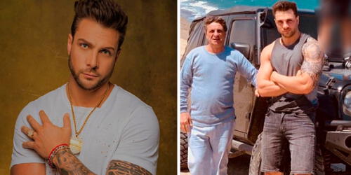 Nicola Porcella feliz por la recuperación de su papá tras contraer el COVID-19. elpopular.pe