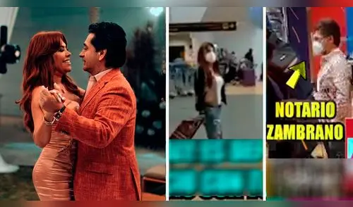 Magaly Medina casi se encuentra con Alfredo Zambrano en el aeropuerto. elpopular.pe