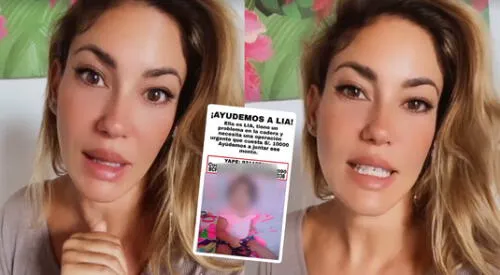 Tilsa Lozano agradece el apoyo para la operación de Lia, nieta de la señora que trabaja con ella elpopular.pe