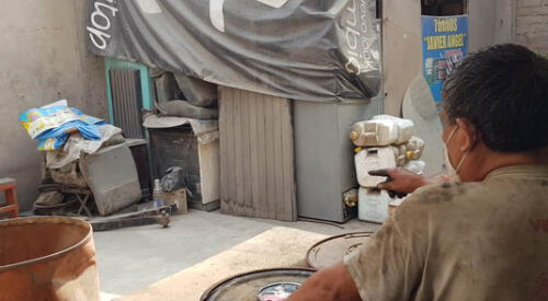 Uno de los trabajadores y testigos comentó que era la segunda vez que le robaban la camioneta a la víctima. elpopular.pe