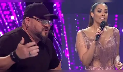 Yo Soy: Angelito halaga a Karen Schwarz y ella le dice elpopular.pe