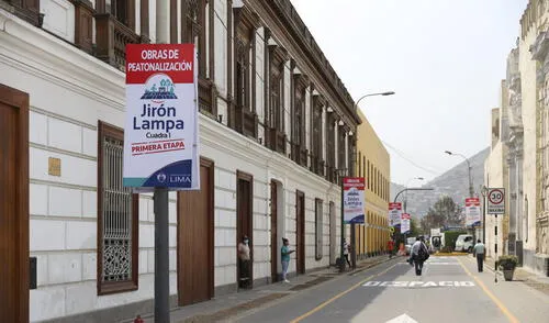 Jirón Lampa elpopular.pe