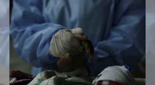 Médicos piuranos en un UCI por COVID-19. elpopular.pe