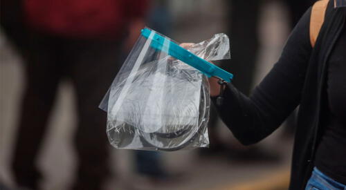 precio de protectores faciales se eleva en Mesa Redonda y alrededores elpopular.pe