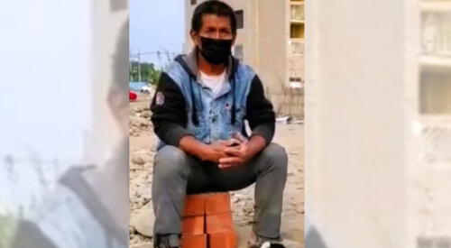 Familia vive a la intemperie tras ser desalojados de su terreno en Carabayllo. elpopular.pe