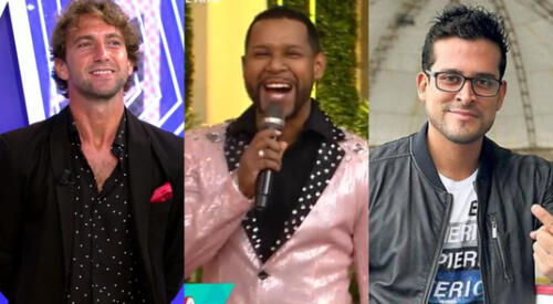 Antonio Pavón, Christian Domínguez y Giselo podrían ser quienes acompañen a Gisela Valcárcel como co-animadores en su regreso a la TV. elpopular.pe