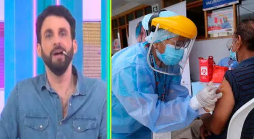 Rodrigo González asado con demora de la vacunación contra el coronavirus. elpopular.pe