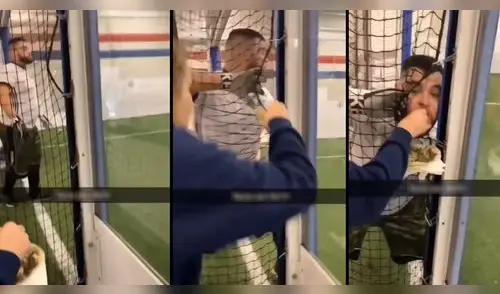 Peculiar video del portero se viralizó en las redes sociales. elpopular.pe