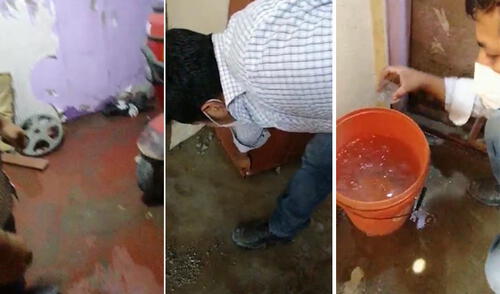 Filtración de agua genera incomodidad a los vecinos de Carabayllo. elpopular.pe