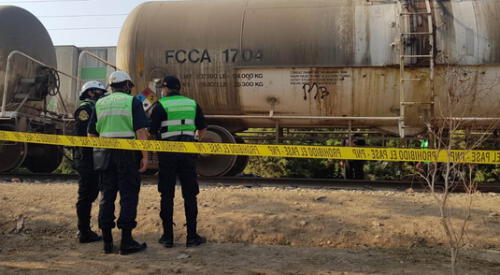 Un hombre de 65 años de edad aproximadamente perdió la vida en la avenida Ferrocarril. elpopular.pe