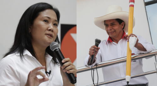 Transparencia pide a Keiko Fujimori y Pedro Castillo publicar sus propuestas para la segunda vuelta. elpopular.pe