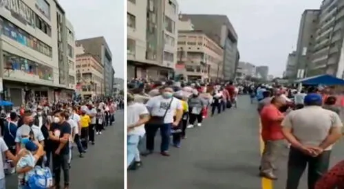 Hasta el momento las autoridades vienen haciendo lo posible para contener el orden en la zona y no se convierta en un foco de infección de la COVID-19. elpopular.pe