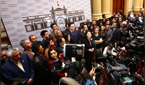 La organización Fuerza Popular rechazó allanamiento de su local partidario el año pasado elpopular.pe