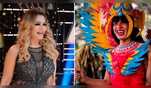 Gisela Valcárcel sorprendida con ensayo de La Uchulú. elpopular.pe