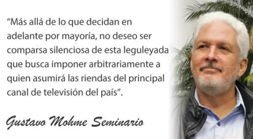 Gustamo Mohme revela más detalles sobre el despido de Clara Elvira Ospina. elpopular.pe