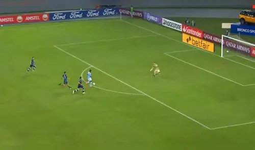 Sporting Cristal perdió la más clara con Washington Corozo en el segundo tiempo. elpopular.pe