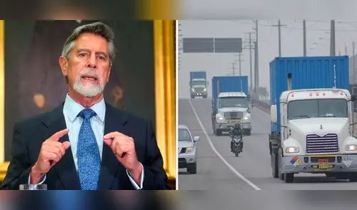 Francisco Sagasti brindó detalles de la nueva carretera Daniel Alcides Carrión. elpopular.pe