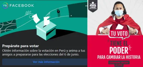 Jurado Nacional de Elecciones reconoció a Facebook por apoyar en la información a electores. elpopular.pe