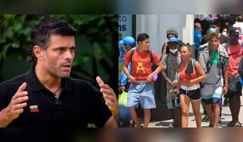 Leopoldo López asegura que venezolanos quieren regresar a Venezuela para una vida próspera. elpopular.pe