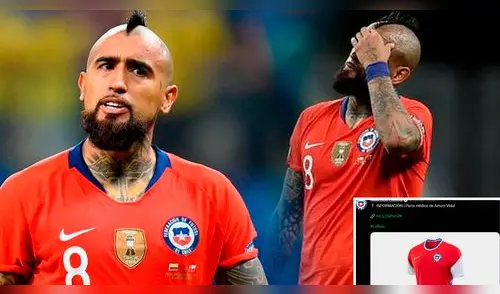 Arturo Vidal: La Roja dio el parte médico del mediocampista. elpopular.pe