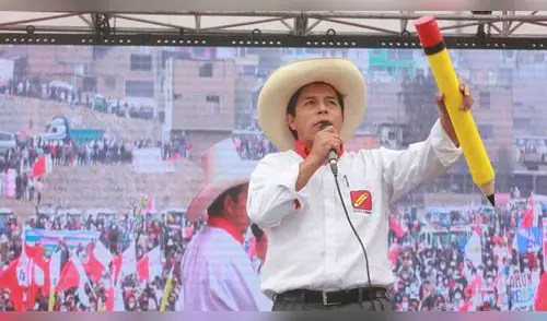 Pedro Castillo aún no ha anunciado su lugar para cierre de campaña. elpopular.pe