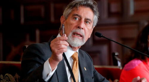 Francisco Sagasti se pronunciará en horas de la tarde. elpopular.pe