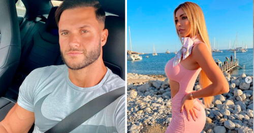 Fabio Agostini le sigue tirando maicito a Paula Manzanal. elpopular.pe