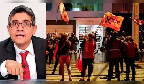 “Protestar frente a la casa de una persona para hacerle la vida imposible es delito de acoso”, dijo la CNDDHH. elpopular.pe