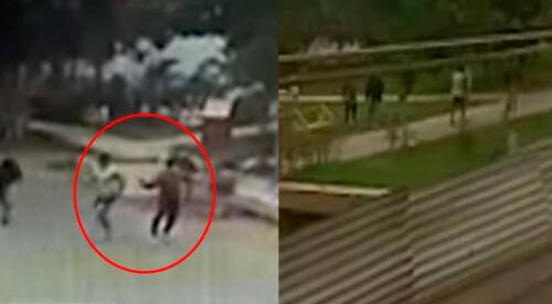 balacera entre barras bravas de Alianza Lima y Universitario elpopular.pe