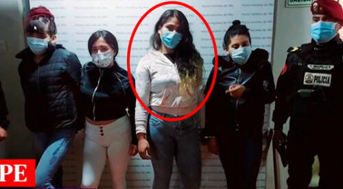 Todas fueron conducidas al Departamento de Investigación Criminal (Depincri) de El Agustino para realizar las diligencias del caso. elpopular.pe