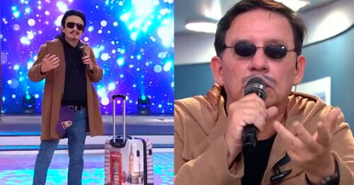 El supuesto futbolista se presentó en pleno programa en vivo de EBT. elpopular.pe