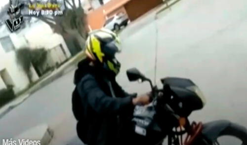 Hombre pide apoyo para recuperar su moto. elpopular.pe