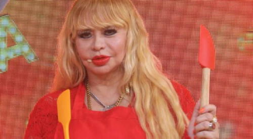 Susy Díaz recibe primera dosis de vacuna contra el COVID-19. elpopular.pe