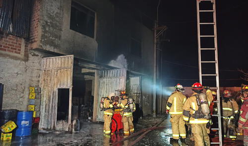 Incendio en Lurigancho -Chosica: elpopular.pe
