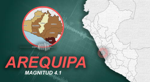 Sismo en Arequipa alertó a ciudadanos. elpopular.pe
