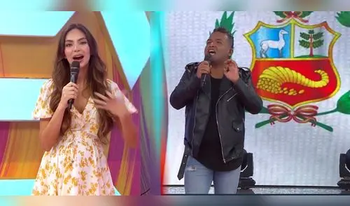 Natalie Vértiz y Choca celebraron pase a la semifinal de Copa América. elpopular.pe